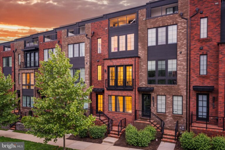 Four-story brick townhome, 1974 Roland Clarke Place, Reston, VA