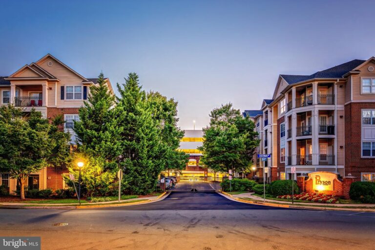 Tree-lined entrance to a condominium community, 12945 Centre Park Circle 408, Herndon, VA