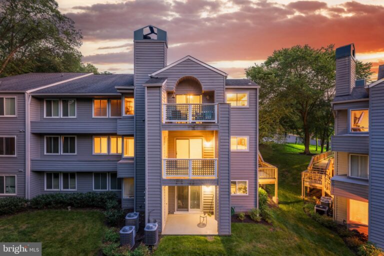 Multi-level condominium building with balconies, 11733 Summerchase Circle 1733D, Reston, VA