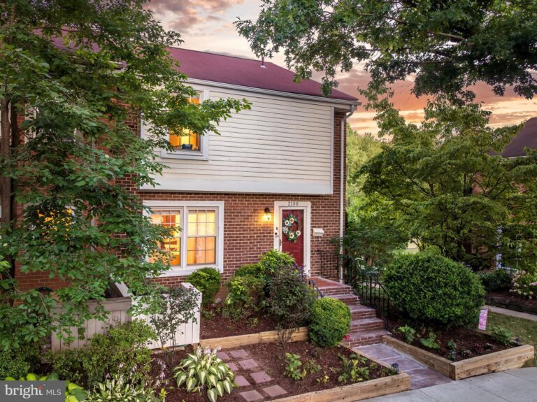 Townhome with brick walkway, 2150 Golf Course Drive, Reston, VA