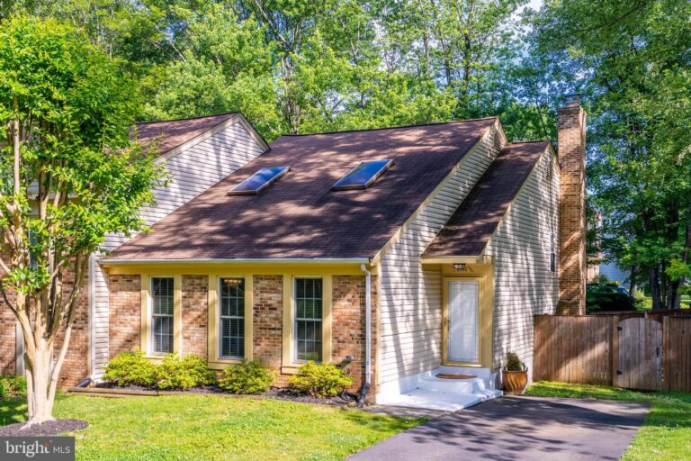 Home with skylights and attached garage, 10060 Wood Sorrels Lane, Burke, VA