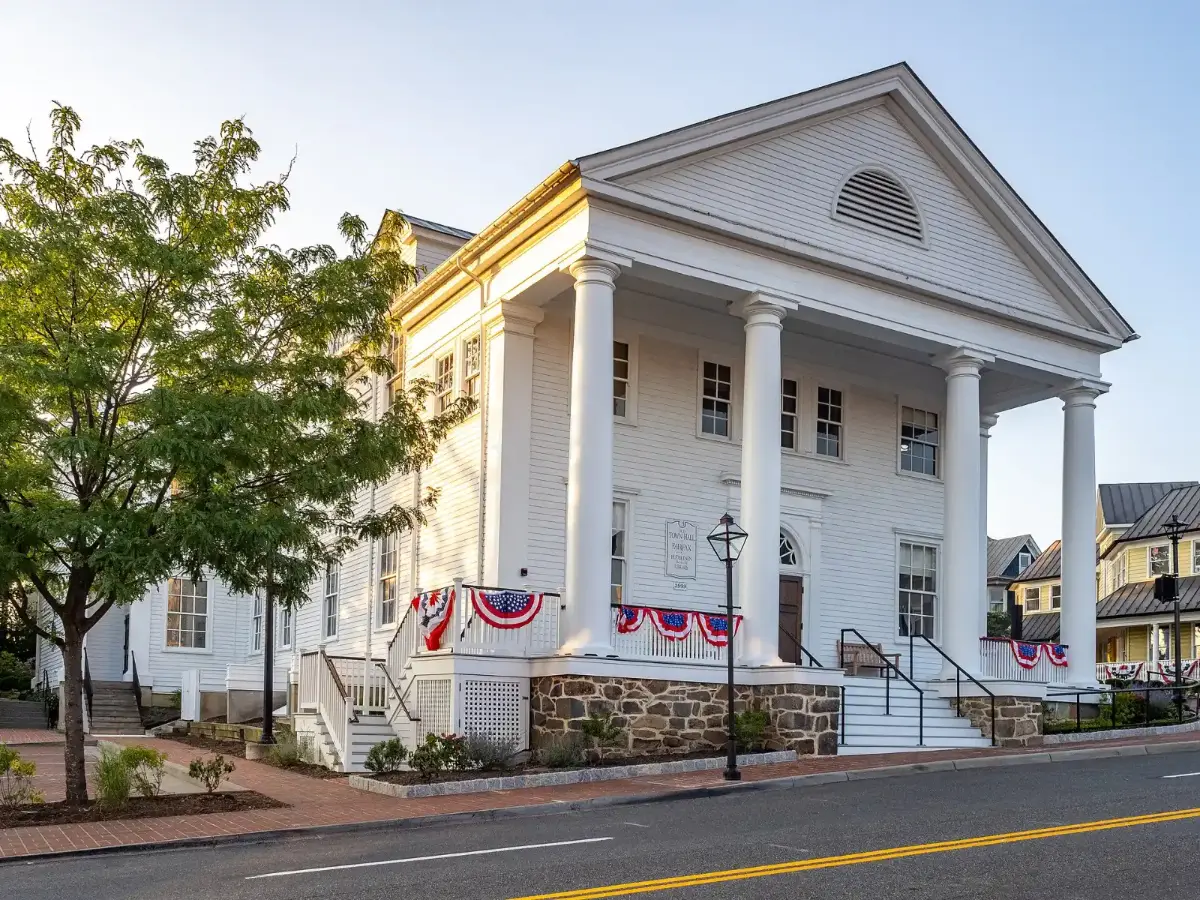 Old Town Hall in the City of Fairfax, Virginia