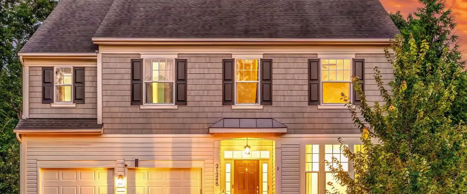 Colonial home in Loudoun County, Virginia